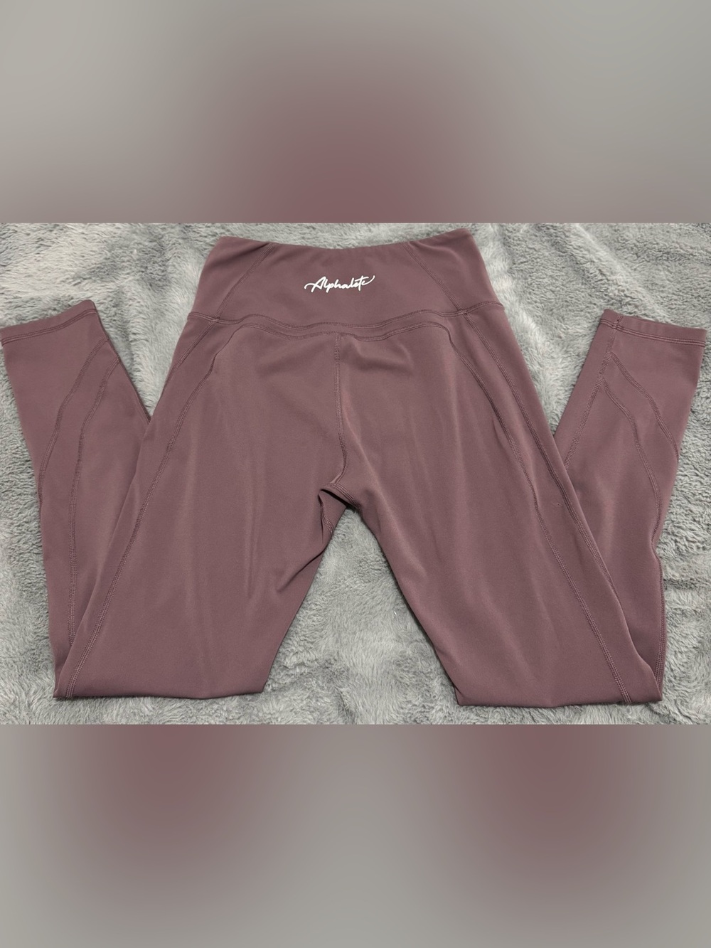 Alphalete Women’s High-Waist Dusty Mauve Leggings